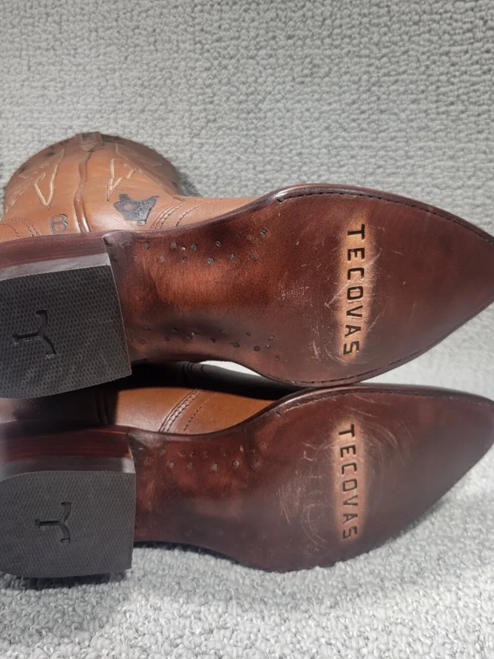 Tecovas The Loretta Women's US Size 8B Saddle Cowhide Leather Cowgirl Boots